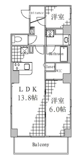 MEINSCHLOSS亀戸【5階】の間取り