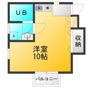 第二フジコーポ【2階】の間取り