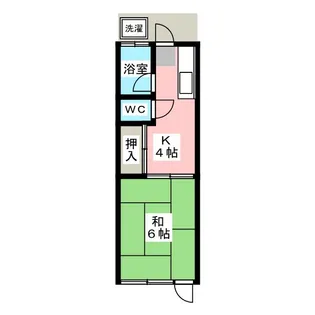 新生荘【1階】の間取り