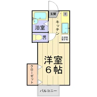 メゾン桜II【2階】の間取り