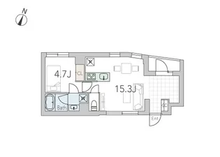 GranDuo学芸大学3【2階】の間取り