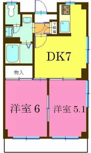 パールハイムセンカワ【3階】の間取り