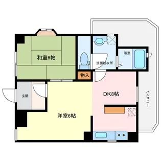 シーサイドビレッジ河和【7階】の間取り