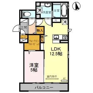 CASA ORIENTE【2階】の間取り
