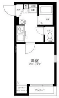 メゾン・ド・ソレイユ大島【1階】の間取り