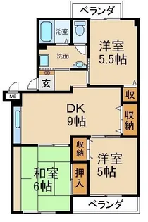 メゾンファミーユ(池田1丁目)【2階】の間取り