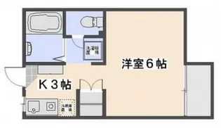 イースト殿山【2階】の間取り