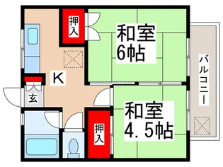 キクチコ-ポ【1階】の間取り