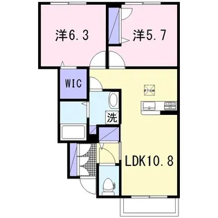 ラ グラン メゾン フチュール【1階】の間取り