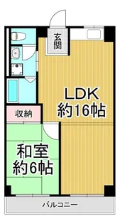 モダンアパートメント神戸宝塚1【3階】の間取り