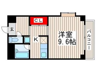 アドバンス西葛西【8階】の間取り