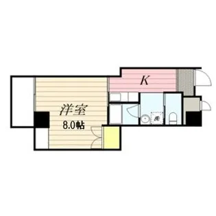 西一ビル【3階】の間取り
