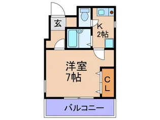 第3中川ビル【3階】の間取り