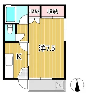 メゾンスズキ【1階】の間取り