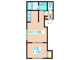 ロイヤルゲ-ト【1階】の間取り