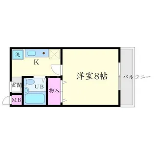 ブライトンヒルズ箕面【1階】の間取り