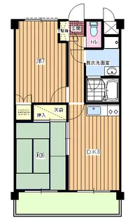 リーベンハウゼン【4階】の間取り