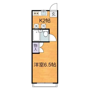 高梨アパート【2階】の間取り