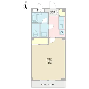 レジデンス11【1階】の間取り