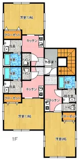 コーポのなか【1階】の間取り