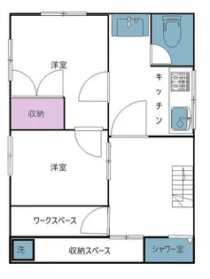 FUKUMOTOビル【3階】の間取り