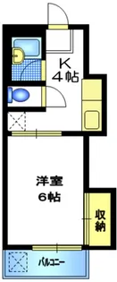 スターハイツ大徳【4階】の間取り