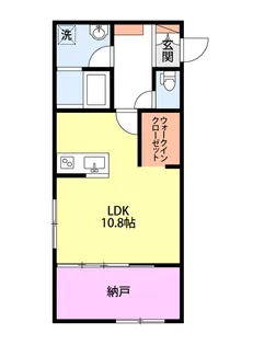 enishi de 六花【2階】の間取り