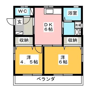 パールハウス【1階】の間取り