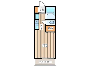 メゾンさくら【2階】の間取り