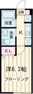 STAGE駒沢公園【1階】の間取り