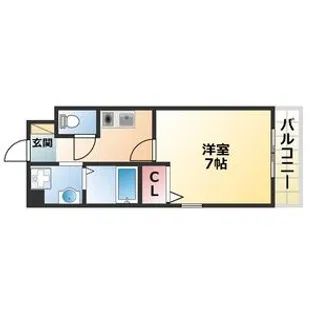 サンシャイン白菊【1階】の間取り