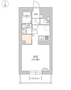 アラモファミリア杉崎町【3階】の間取り