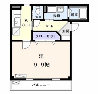 マルトピア九重II【2階】の間取り