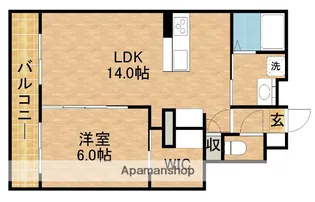 ロゼッタ和合【5階】の間取り