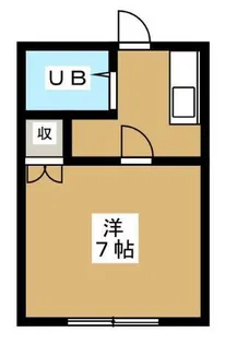 イルード大和【1階】の間取り