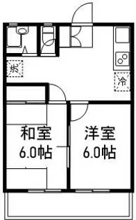 アーバンハイムI【2階】の間取り