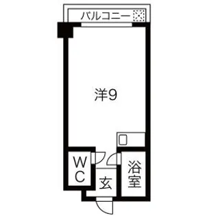 エイチ・ツーオー高井田ビル【5階】の間取り
