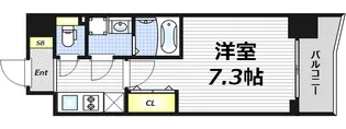 サムティ梅田インターコア【7階】の間取り