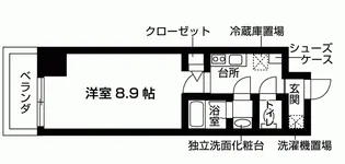 新百合グリーンビル【7階】の間取り