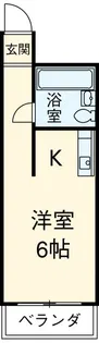 ピュアプレイス【3階】の間取り