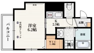 Daita Six【3階】の間取り
