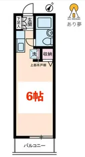 コーポけやき【1階】の間取り