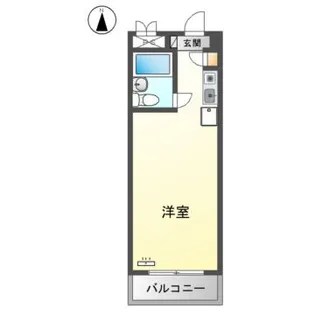 マンション山本 壱番館【3階】の間取り