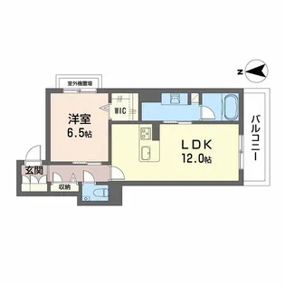 シャーメゾン東雲【4階】の間取り