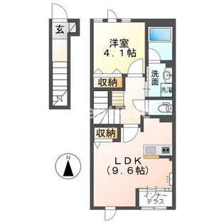 プランドール F【2階】の間取り