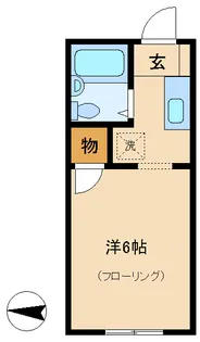 スカイハイツ【2階】の間取り