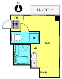ビスタ石神井【4階】の間取り