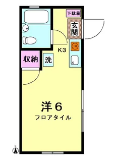 カサグラータ【2階】の間取り