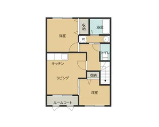 リヴハウス【1階】の間取り