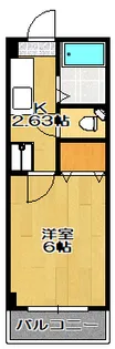 いずみーる【2階】の間取り